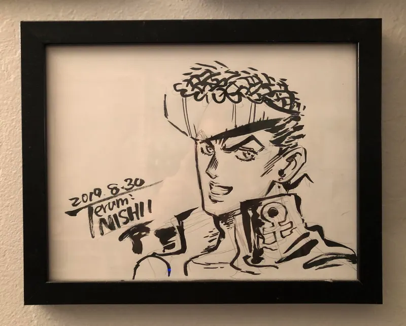 Educational authentic reference image (jownbualyvj31). — educational authentic (REAL) shikishi reference associated with Terumi Nishii