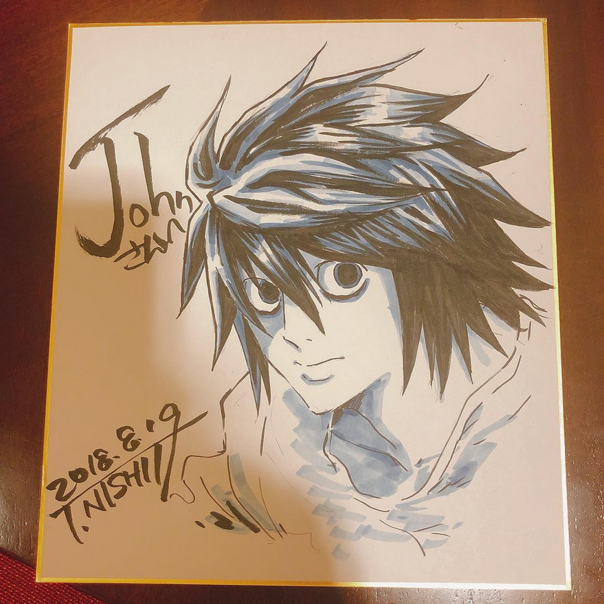 Educational authentic reference image (Screenshot 2024-11-22 at 00-37-46 Instagram). — educational authentic (REAL) shikishi reference associated with Terumi Nishii