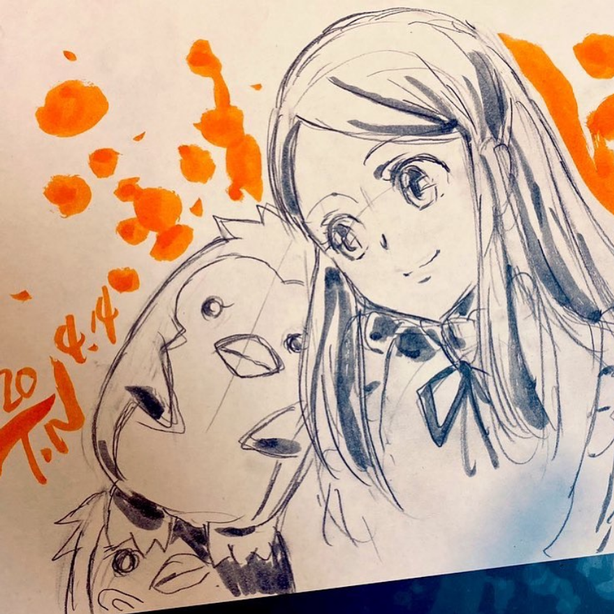 Educational authentic reference image (Screenshot 2024-11-22 at 00-34-38 Instagram). — educational authentic (REAL) shikishi reference associated with Terumi Nishii