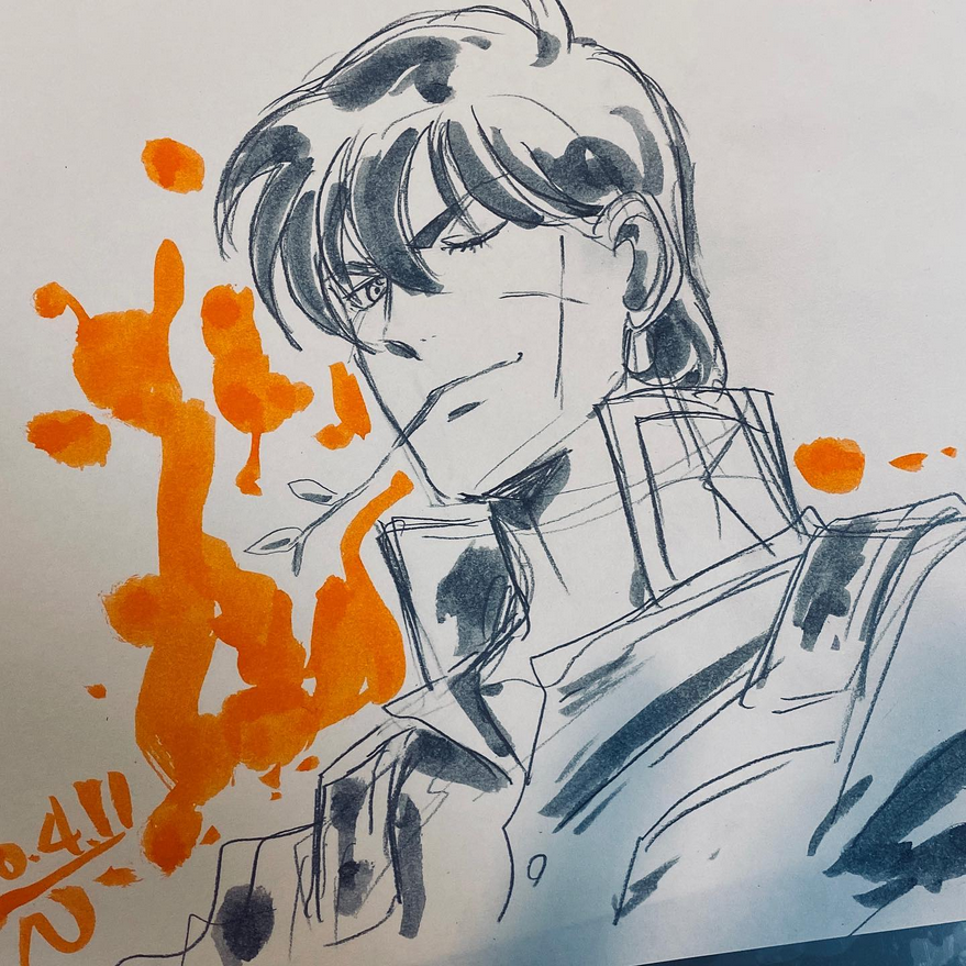 Educational authentic reference image (Screenshot 2024-11-22 at 00-34-44 Instagram). — educational authentic (REAL) shikishi reference associated with Terumi Nishii