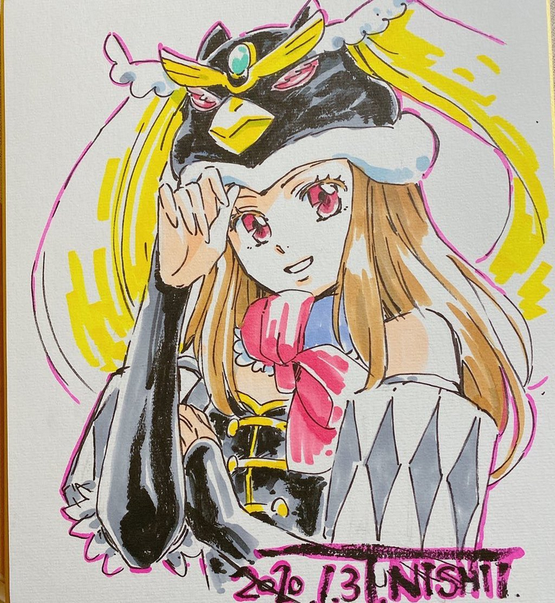 Educational authentic reference image (Screenshot 2024-11-22 at 00-35-08 Instagram). — educational authentic (REAL) shikishi reference associated with Terumi Nishii