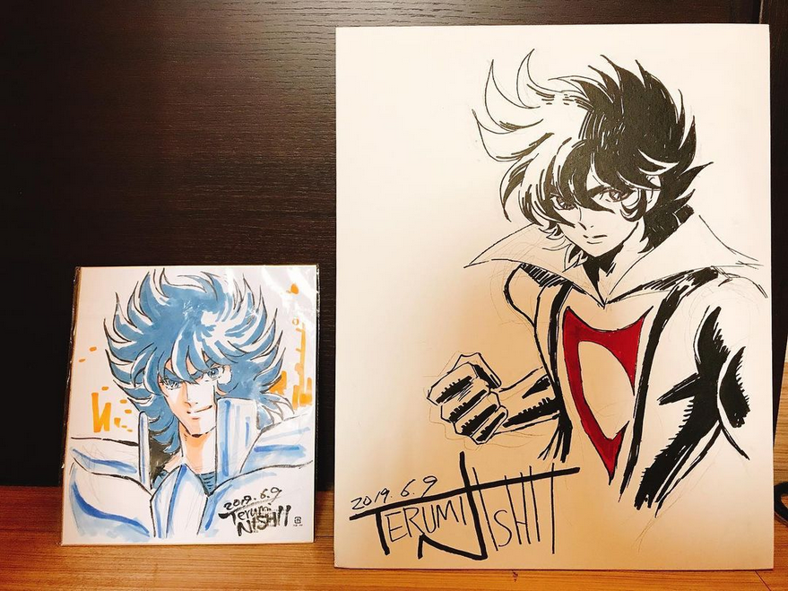 Educational authentic reference image (Screenshot 2024-11-22 at 00-35-17 Instagram). — educational authentic (REAL) shikishi reference associated with Terumi Nishii