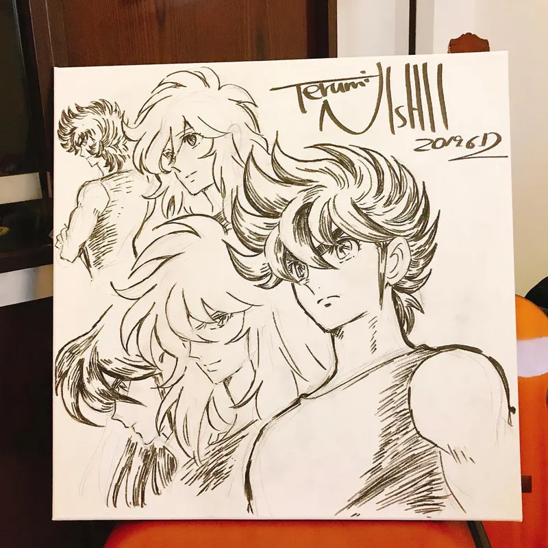 Educational authentic reference image (Screenshot 2024-11-22 at 00-35-14 Instagram). — educational authentic (REAL) shikishi reference associated with Terumi Nishii