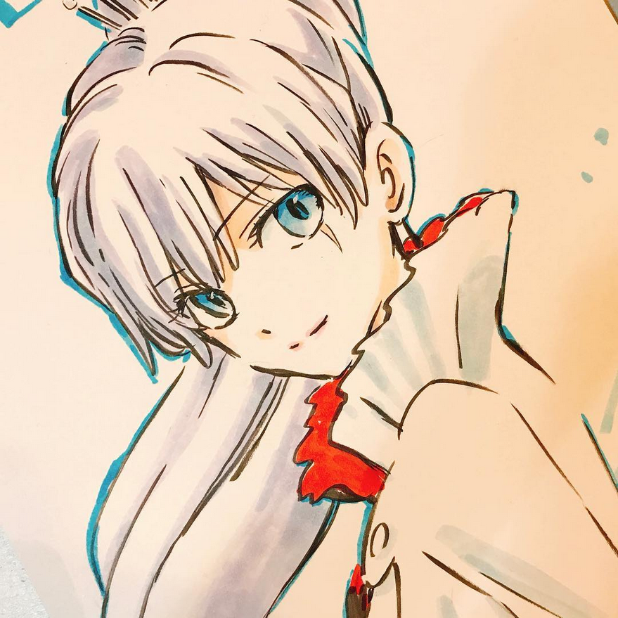 Educational authentic reference image (Screenshot 2024-11-22 at 00-35-59 Instagram). — educational authentic (REAL) shikishi reference associated with Terumi Nishii