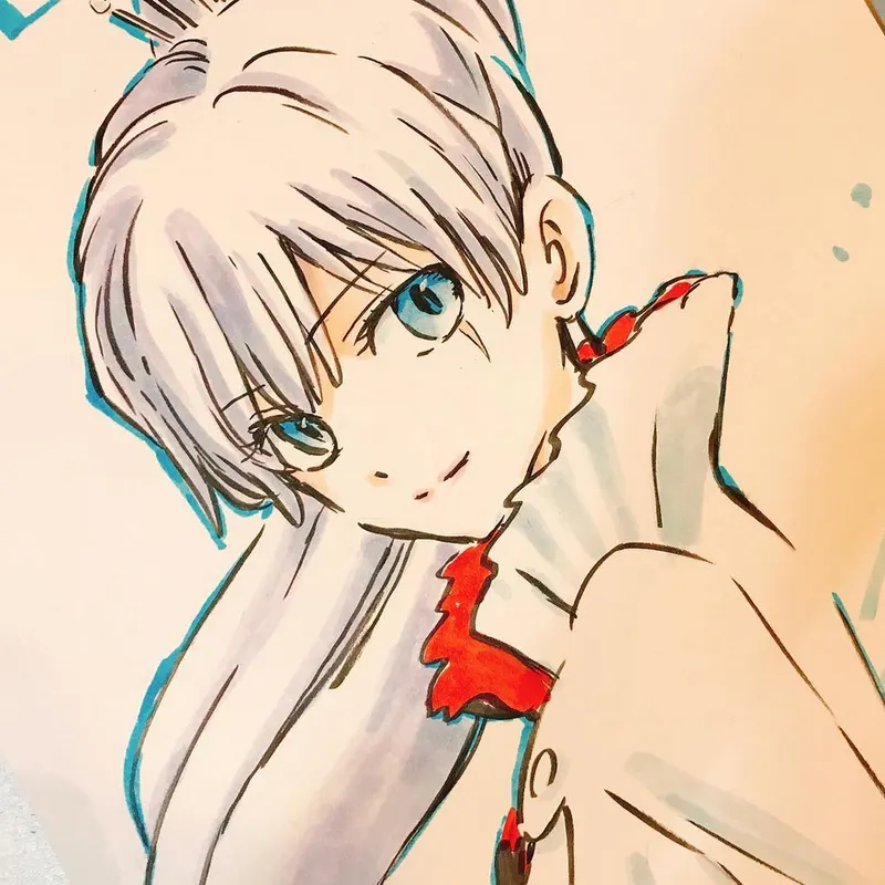 Educational authentic reference image (Screenshot 2024-11-22 at 00-35-59 Instagram). — educational authentic (REAL) shikishi reference associated with Terumi Nishii