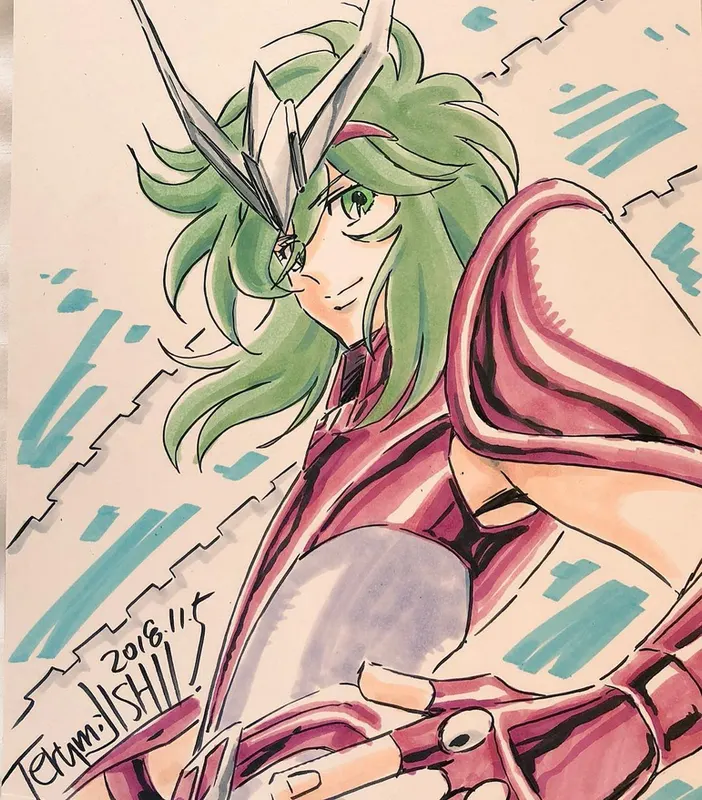 Educational authentic reference image (Screenshot 2024-11-22 at 00-36-28 Instagram). — educational authentic (REAL) shikishi reference associated with Terumi Nishii