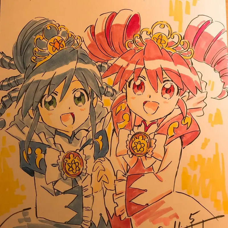 Educational authentic reference image (Screenshot 2024-11-22 at 00-36-43 Instagram). — educational authentic (REAL) shikishi reference associated with Terumi Nishii