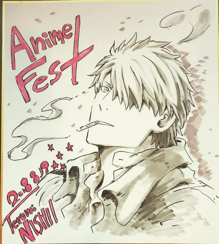 Educational authentic reference image (Screenshot 2024-11-22 at 00-37-31 Instagram). — educational authentic (REAL) shikishi reference associated with Terumi Nishii