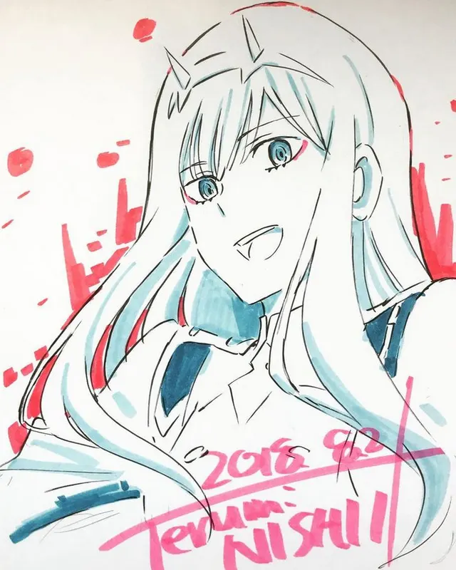 Educational authentic reference image (Screenshot 2024-11-22 at 00-37-34 Instagram). — educational authentic (REAL) shikishi reference associated with Terumi Nishii