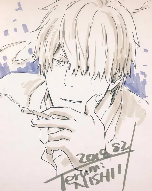Educational authentic reference image (Screenshot 2024-11-22 at 00-37-37 Instagram). — educational authentic (REAL) shikishi reference associated with Terumi Nishii
