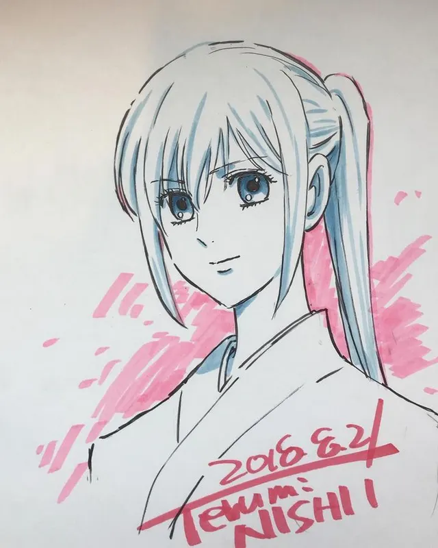 Educational authentic reference image (Screenshot 2024-11-22 at 00-37-41 Instagram). — educational authentic (REAL) shikishi reference associated with Terumi Nishii