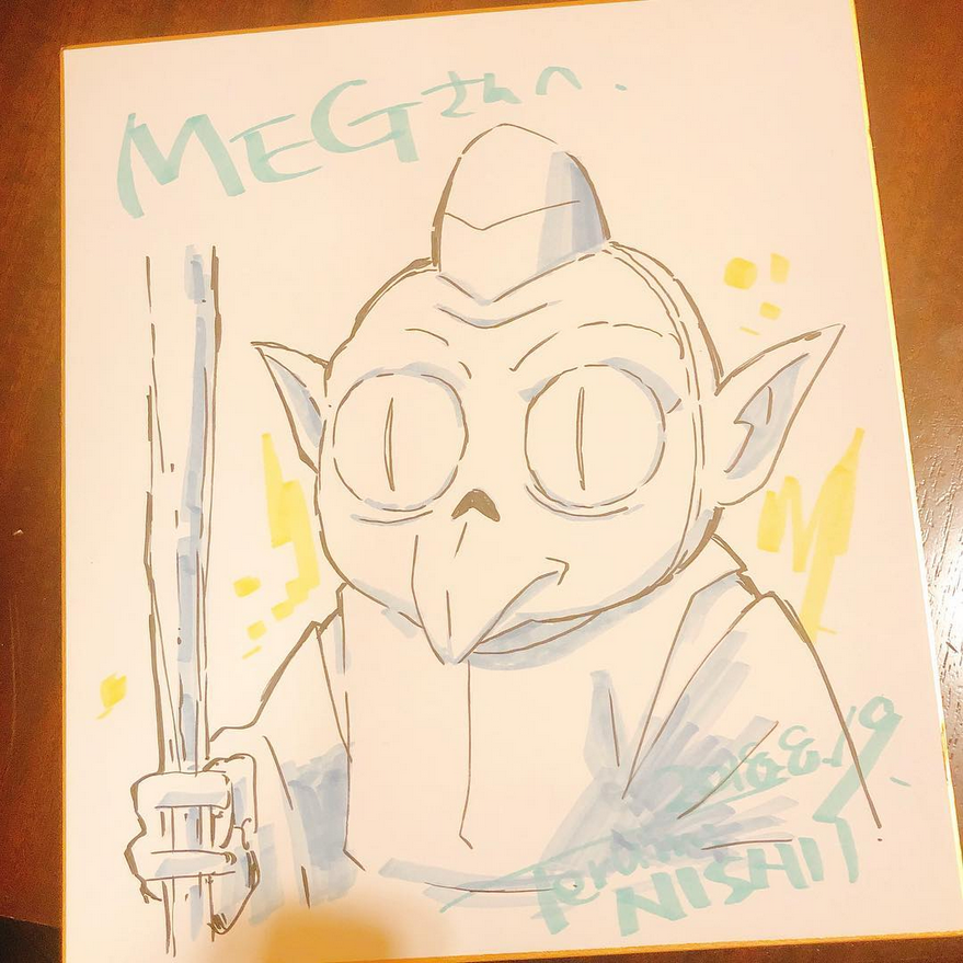Educational authentic reference image (Screenshot 2024-11-22 at 00-37-50 Instagram). — educational authentic (REAL) shikishi reference associated with Terumi Nishii