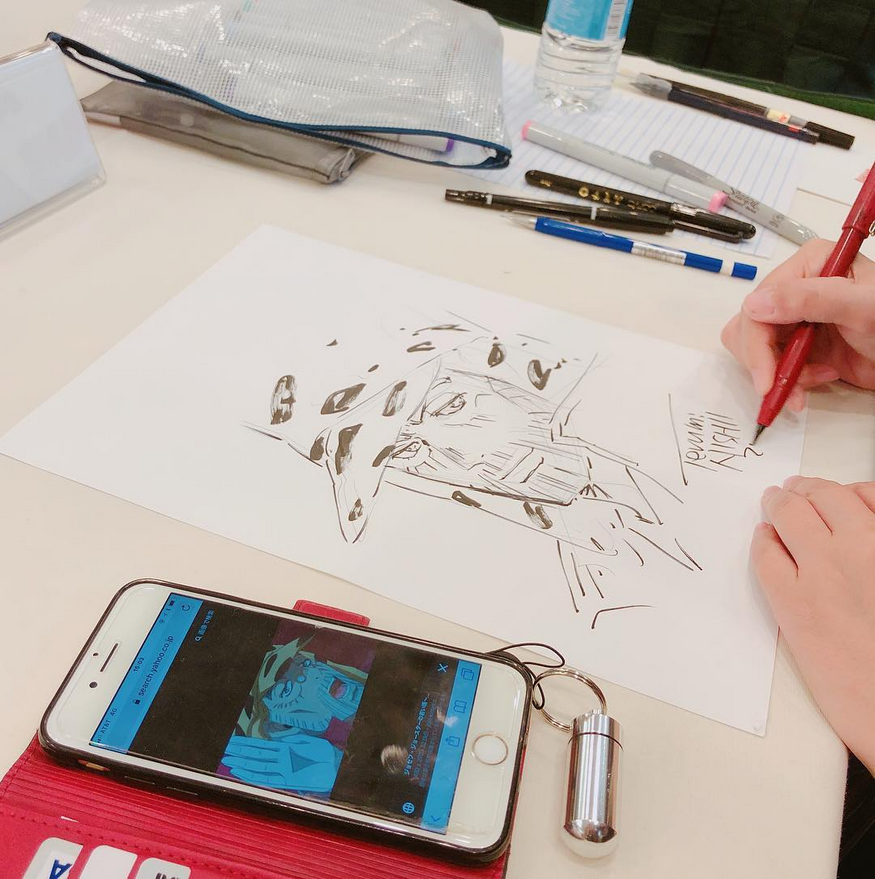 Educational authentic reference image (Screenshot 2024-11-22 at 00-37-57 Instagram). — educational authentic (REAL) shikishi reference associated with Terumi Nishii
