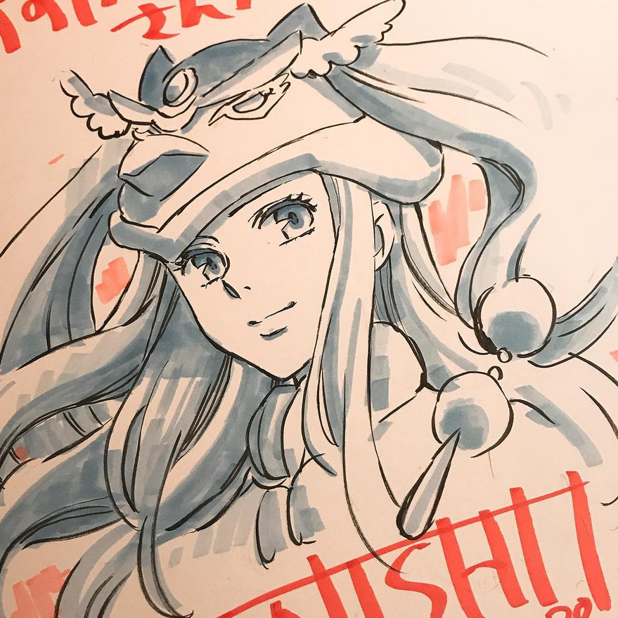 Educational authentic reference image (Screenshot 2024-11-22 at 00-39-11 Instagram). — educational authentic (REAL) shikishi reference associated with Terumi Nishii