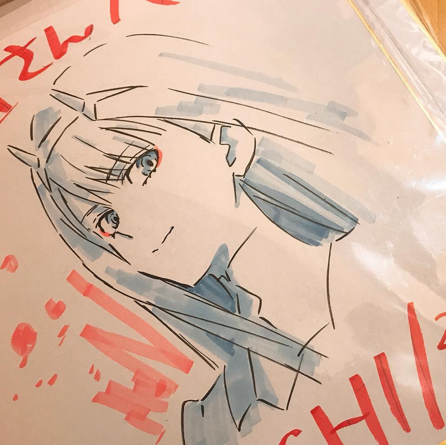 Educational authentic reference image (Screenshot 2024-11-22 at 00-39-14 Instagram). — educational authentic (REAL) shikishi reference associated with Terumi Nishii