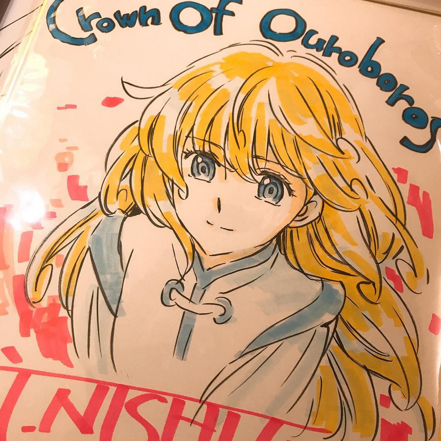 Educational authentic reference image (Screenshot 2024-11-22 at 00-39-21 Instagram). — educational authentic (REAL) shikishi reference associated with Terumi Nishii
