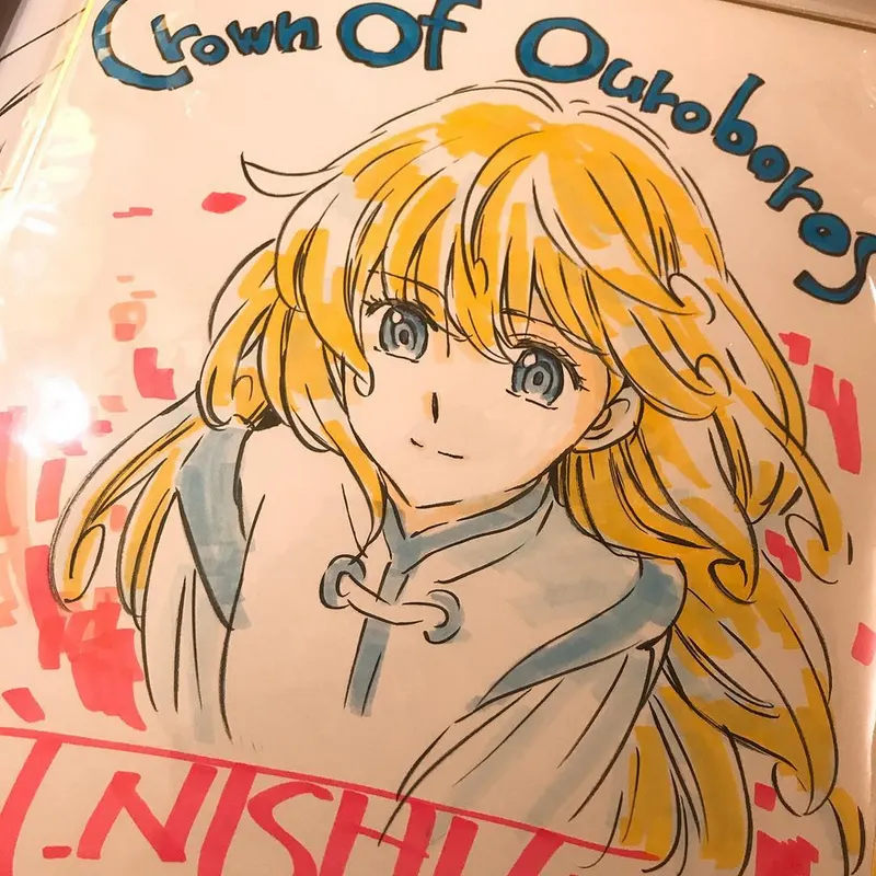 Educational authentic reference image (Screenshot 2024-11-22 at 00-39-21 Instagram). — educational authentic (REAL) shikishi reference associated with Terumi Nishii