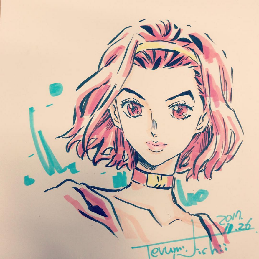 Educational authentic reference image (Screenshot 2024-11-22 at 00-39-35 Instagram). — educational authentic (REAL) shikishi reference associated with Terumi Nishii