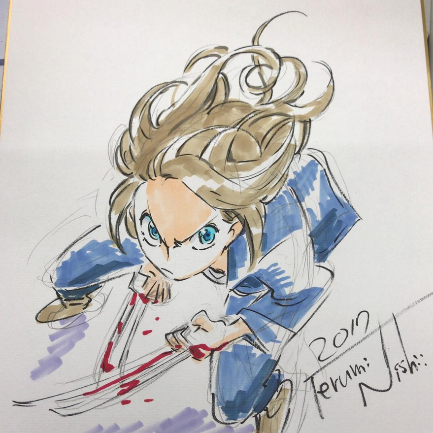 Educational authentic reference image (Screenshot 2024-11-22 at 00-39-39 Instagram). — educational authentic (REAL) shikishi reference associated with Terumi Nishii