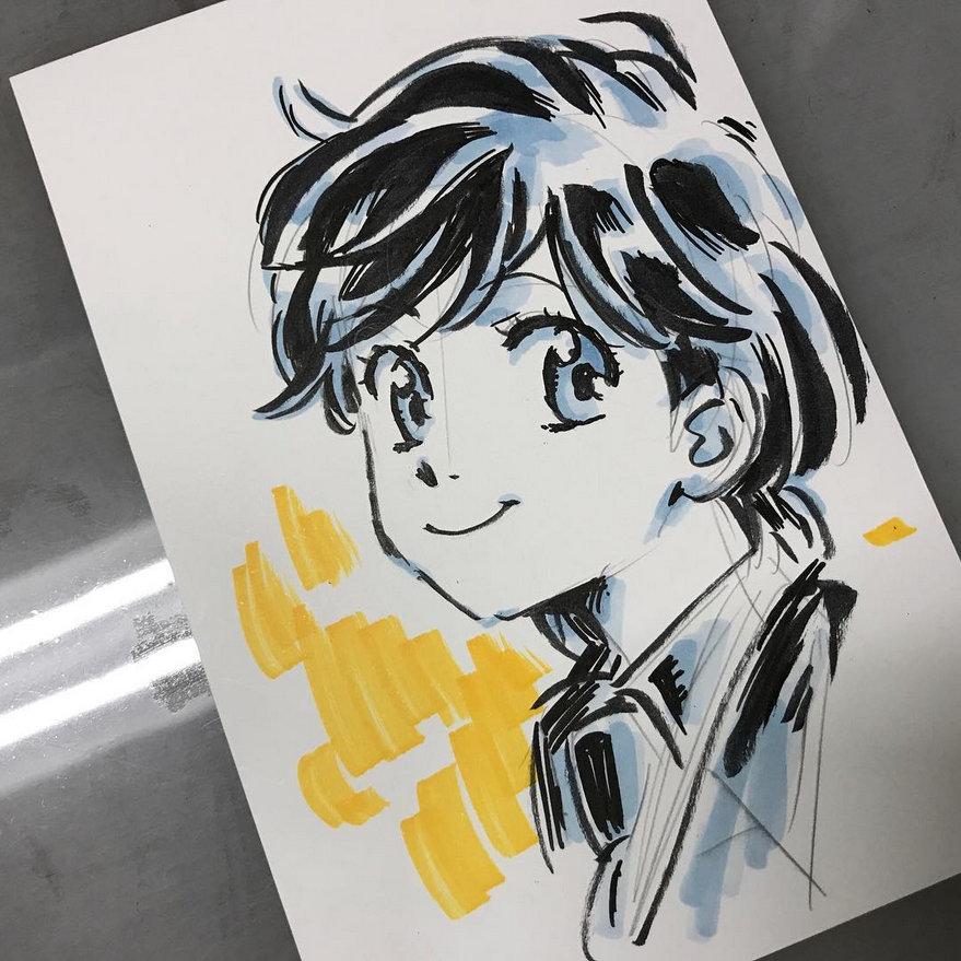 Educational authentic reference image (Screenshot 2024-11-22 at 00-40-25 Instagram). — educational authentic (REAL) shikishi reference associated with Terumi Nishii