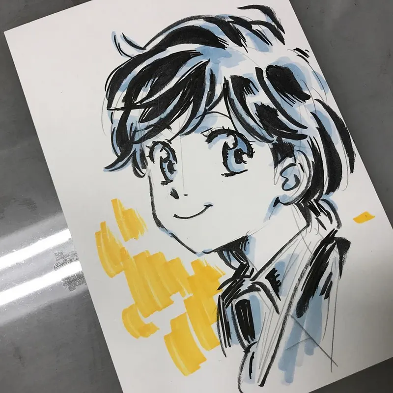 Educational authentic reference image (Screenshot 2024-11-22 at 00-40-25 Instagram). — educational authentic (REAL) shikishi reference associated with Terumi Nishii