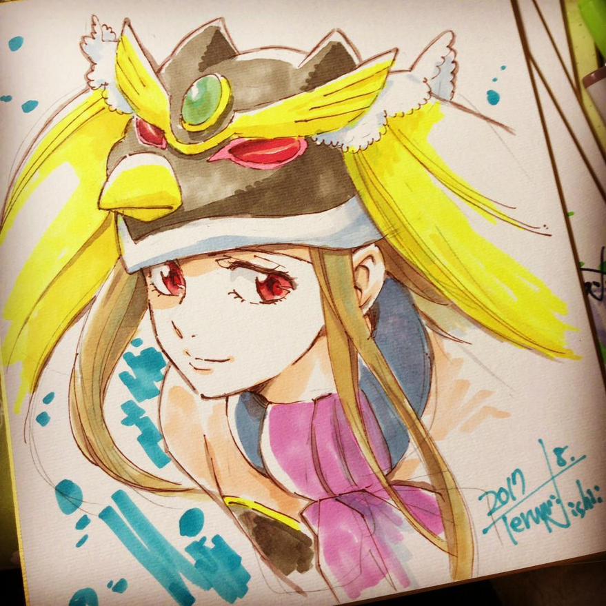 Educational authentic reference image (Screenshot 2024-11-22 at 00-40-03 Instagram). — educational authentic (REAL) shikishi reference associated with Terumi Nishii