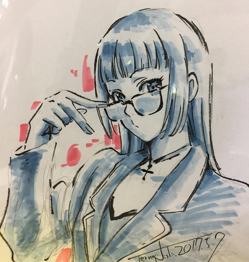 Educational authentic reference image (Screenshot 2024-11-22 at 00-40-42 Instagram). — educational authentic (REAL) shikishi reference associated with Terumi Nishii