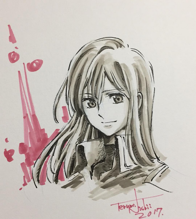 Educational authentic reference image (Screenshot 2024-11-22 at 00-40-59 Instagram). — educational authentic (REAL) shikishi reference associated with Terumi Nishii