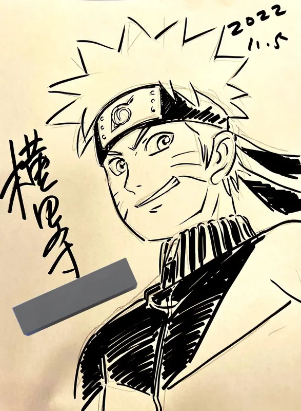 Educational authentic reference image (FgxwyNmaUAI4uZa). — educational authentic (REAL) shikishi reference associated with Mamoru Yokota