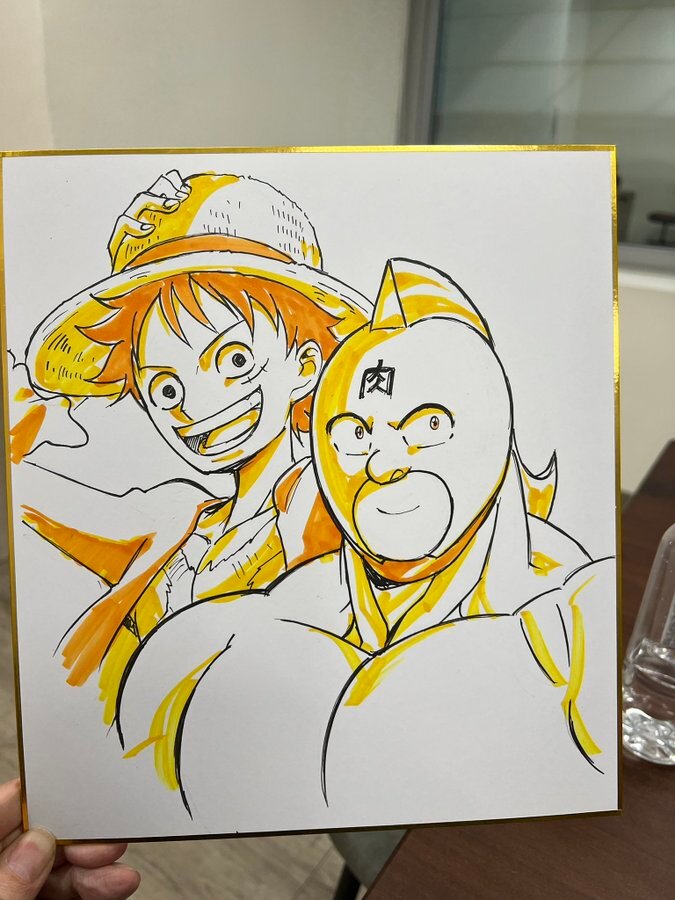 Educational authentic reference image (GZ7EwFxa4AAIKvB). — educational authentic (REAL) shikishi reference associated with Mamoru Yokota