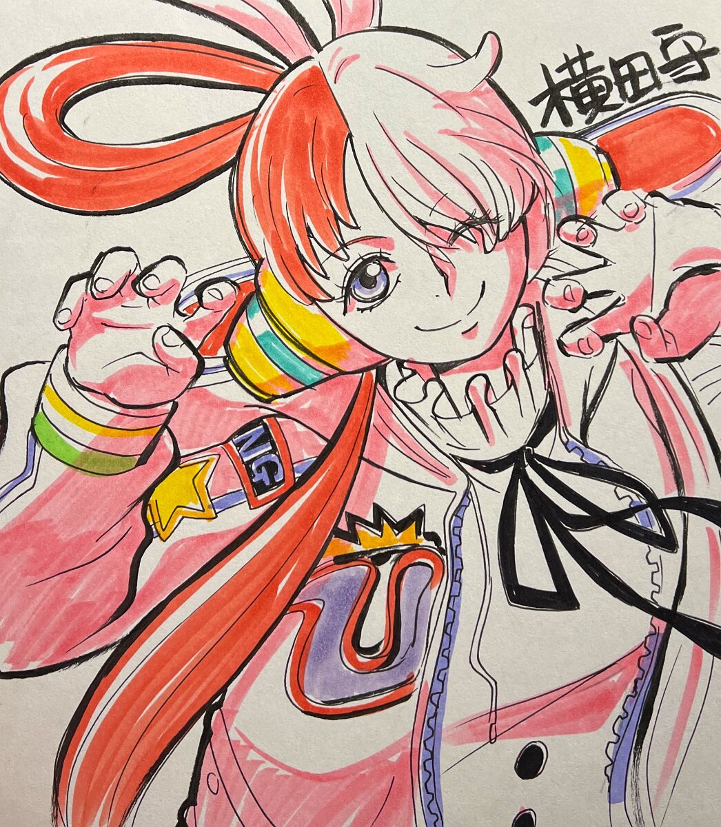 Educational authentic reference image (Ft5_zuXWYAINhYU). — educational authentic (REAL) shikishi reference associated with Mamoru Yokota
