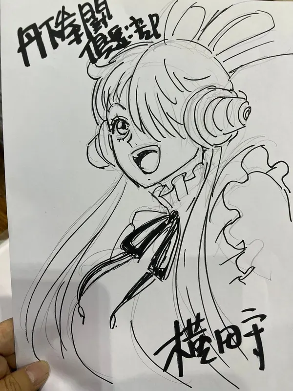 Educational authentic reference image (FaFgkcbaMAAT3Hi). — educational authentic (REAL) shikishi reference associated with Mamoru Yokota