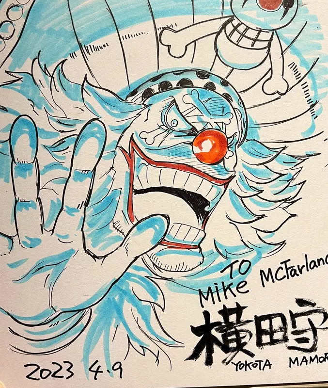 Educational authentic reference image (FtUqbpwaYAAUYjs). — educational authentic (REAL) shikishi reference associated with Mamoru Yokota