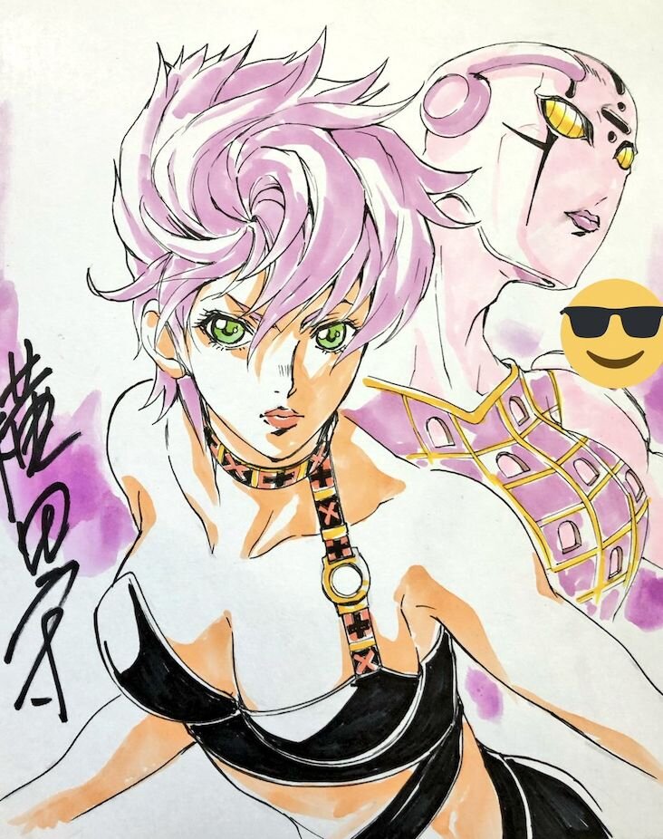 Educational authentic reference image (5c08032bcc578). — educational authentic (REAL) shikishi reference associated with Mamoru Yokota