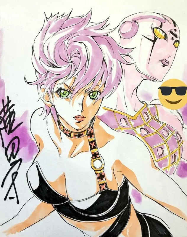 Educational authentic reference image (5c08032bcc578). — educational authentic (REAL) shikishi reference associated with Mamoru Yokota