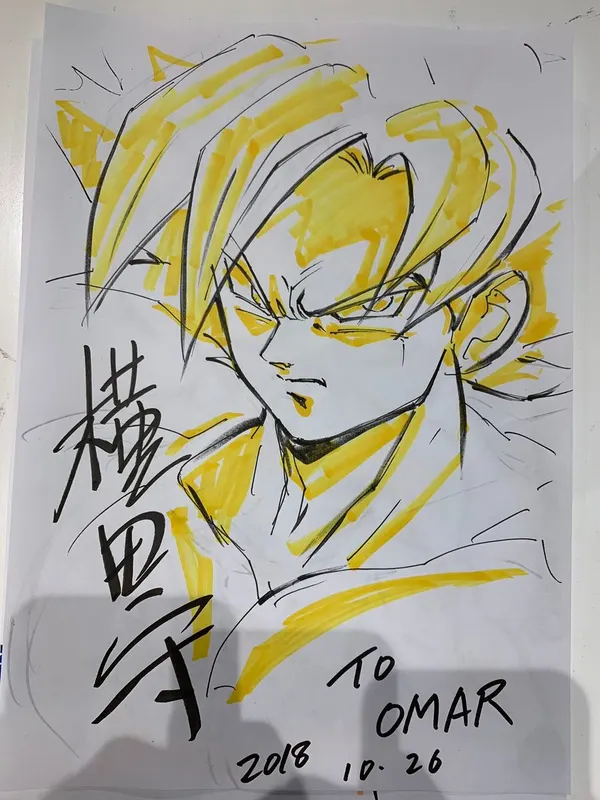 Educational authentic reference image (DqcqHCwWoAAoU6J). — educational authentic (REAL) shikishi reference associated with Mamoru Yokota