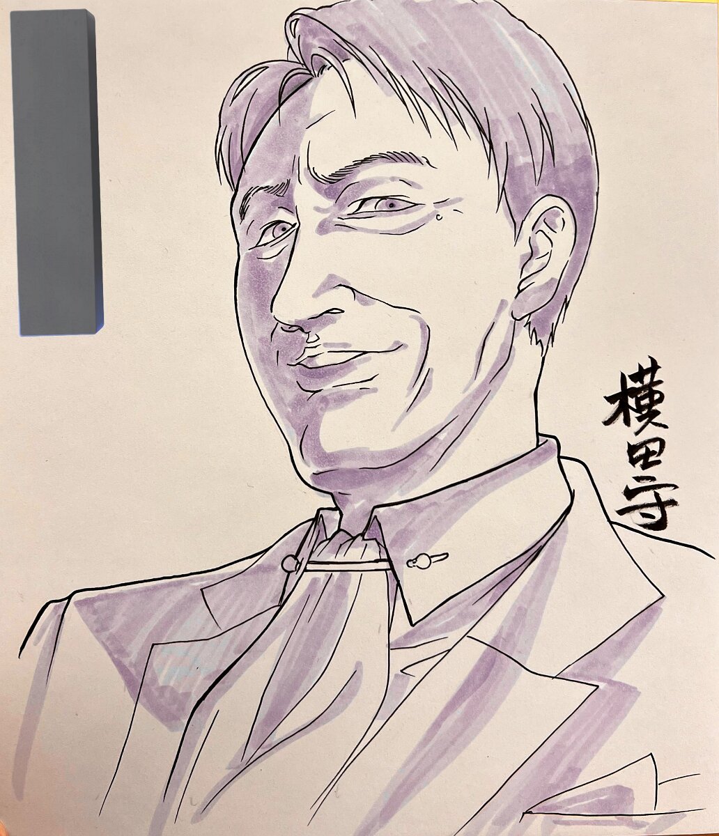 Educational authentic reference image (GYI-EFha8AA1Vk5). — educational authentic (REAL) shikishi reference associated with Mamoru Yokota