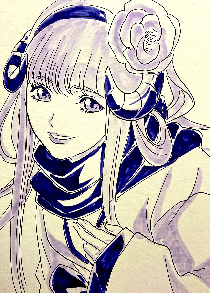 Educational authentic reference image (GXgZBfsaoAAq2yN). — educational authentic (REAL) shikishi reference associated with Mamoru Yokota