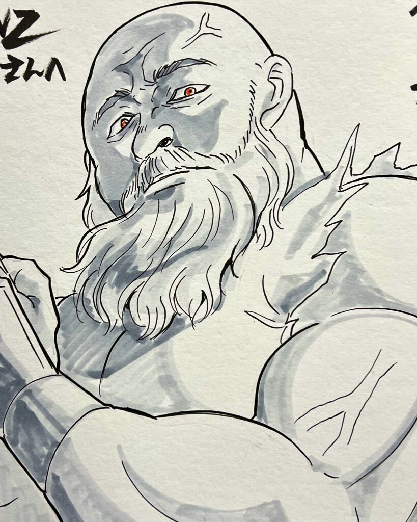 Educational authentic reference image (GXfkYN_aIAAAUI7). — educational authentic (REAL) shikishi reference associated with Mamoru Yokota