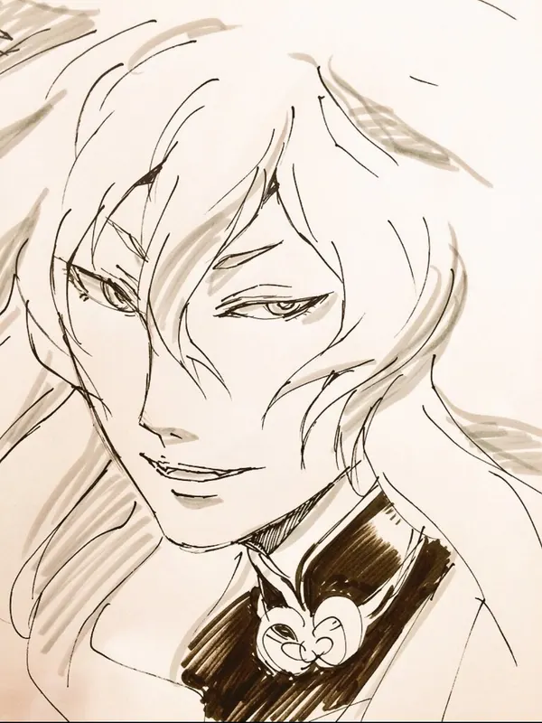 Educational authentic reference image (GVVTtnAaUAA237v). — educational authentic (REAL) shikishi reference associated with Mamoru Yokota