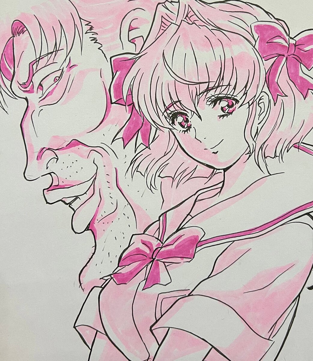 Educational authentic reference image (GUxBN1TaQAAepz5). — educational authentic (REAL) shikishi reference associated with Mamoru Yokota