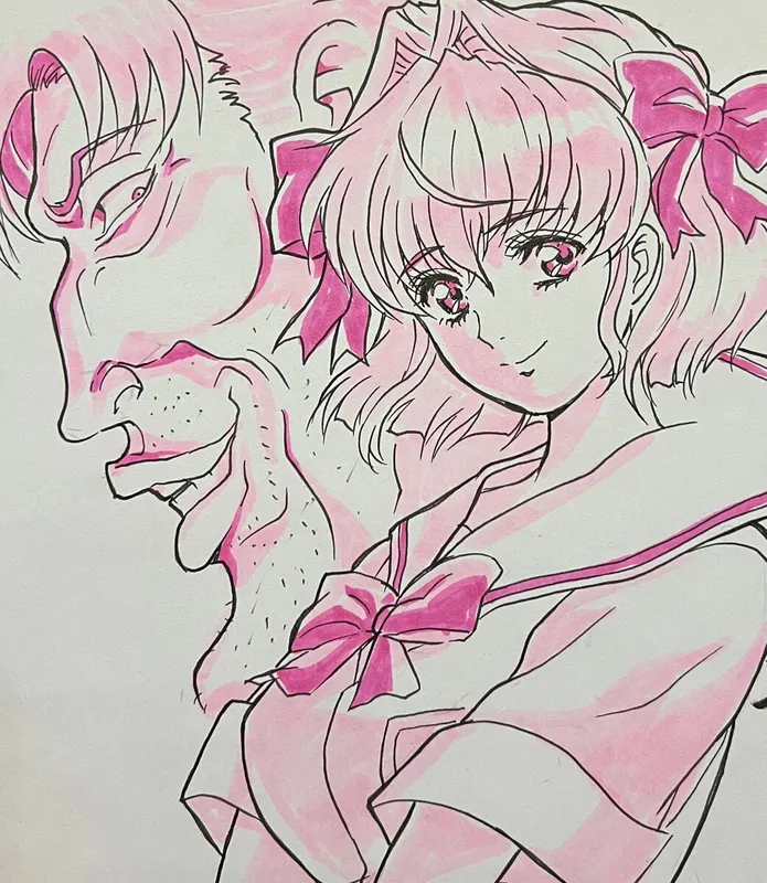 Educational authentic reference image (GUxBN1TaQAAepz5). — educational authentic (REAL) shikishi reference associated with Mamoru Yokota