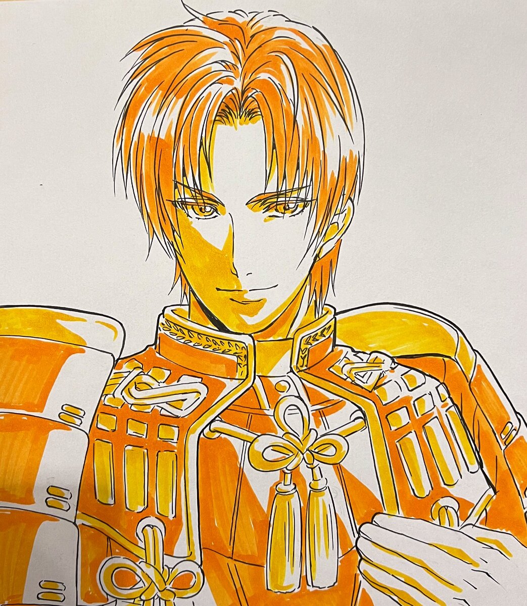 Educational authentic reference image (GUrwXUPaQAA-g6R). — educational authentic (REAL) shikishi reference associated with Mamoru Yokota