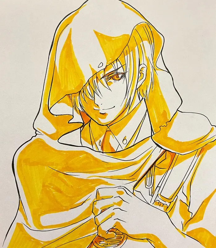Educational authentic reference image (GUrwXULaMAAOzej). — educational authentic (REAL) shikishi reference associated with Mamoru Yokota