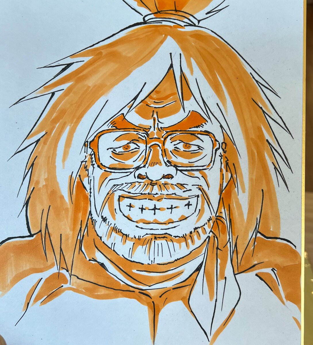 Educational authentic reference image (GUm6gdYWsAAglcL). — educational authentic (REAL) shikishi reference associated with Mamoru Yokota