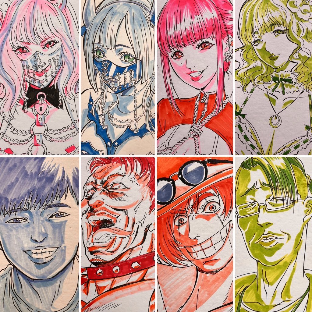 Educational authentic reference image (GMRBKXEbAAAbph9). — educational authentic (REAL) shikishi reference associated with Mamoru Yokota