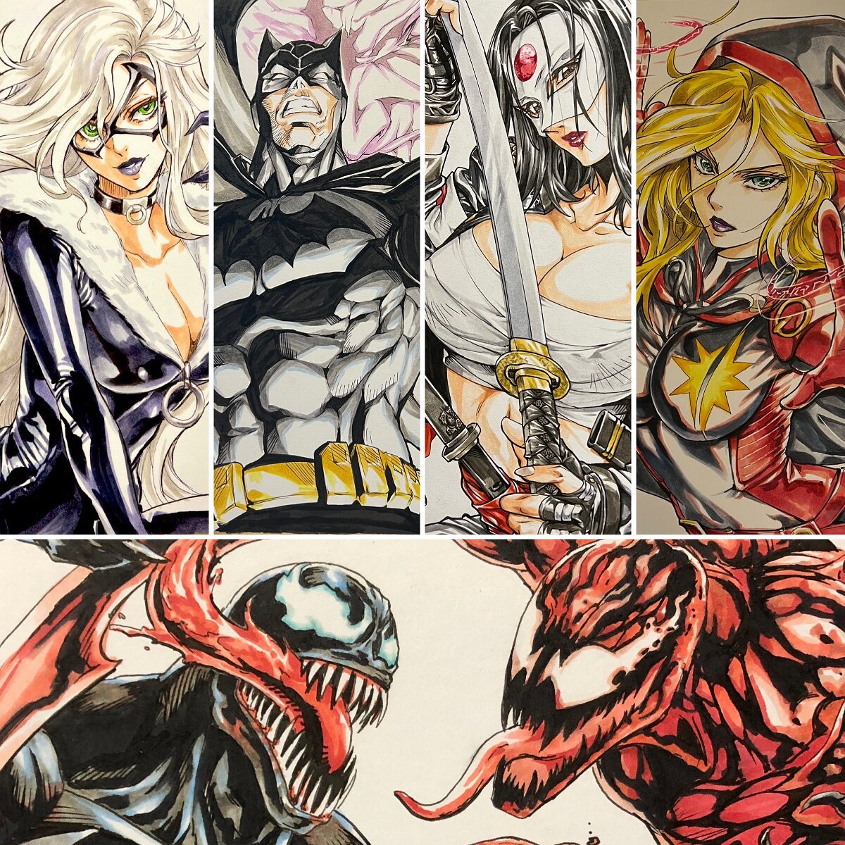 Educational authentic reference image (GKZ0dr-aQAAv7K8). — educational authentic (REAL) shikishi reference associated with Mamoru Yokota