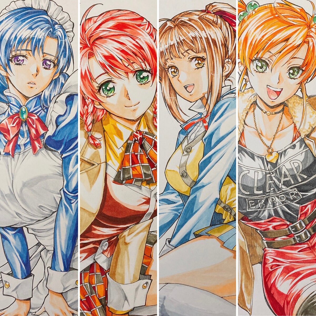 Educational authentic reference image (GKZ0dsRaYAAvQhS). — educational authentic (REAL) shikishi reference associated with Mamoru Yokota