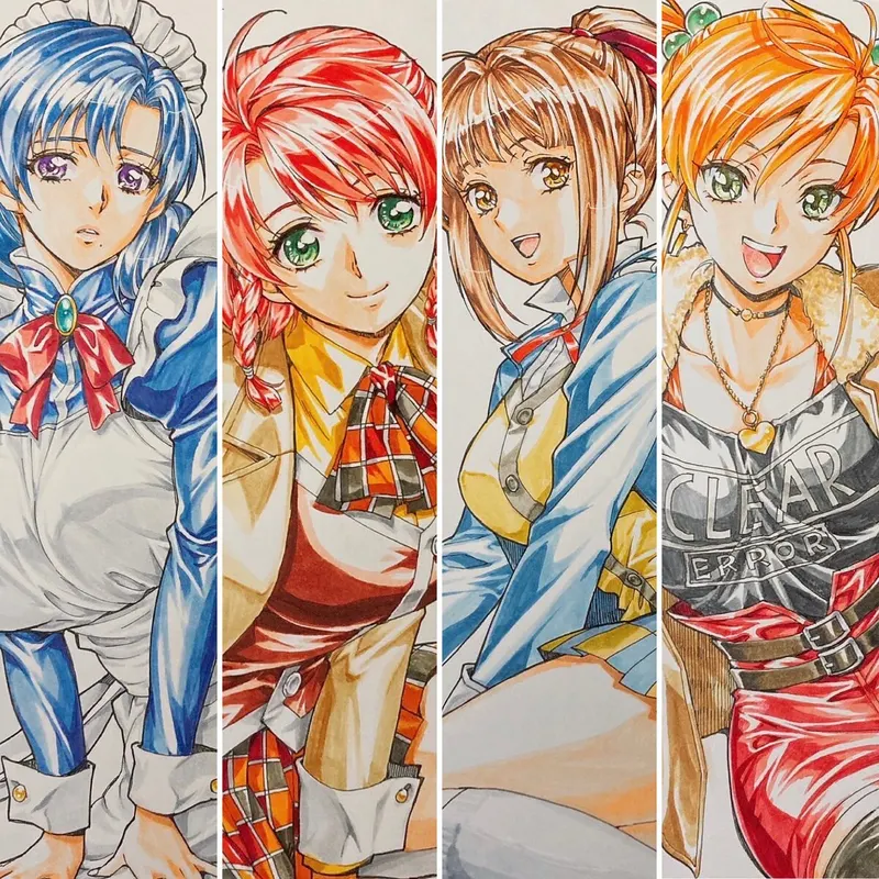 Educational authentic reference image (GKZ0dsRaYAAvQhS). — educational authentic (REAL) shikishi reference associated with Mamoru Yokota