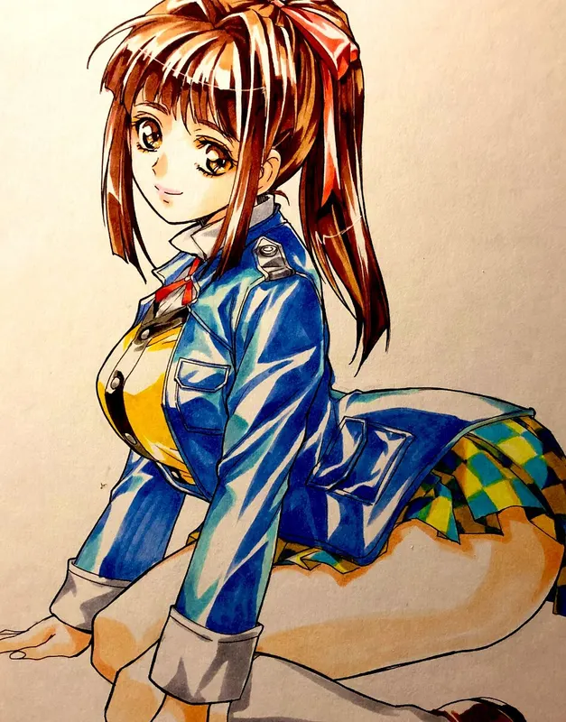 Educational authentic reference image (FEFVyIuagAEd90o). — educational authentic (REAL) shikishi reference associated with Mamoru Yokota